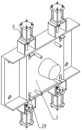 A working method of a quick mold change mechanism for injection molding