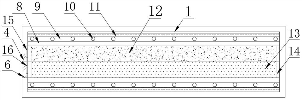 Polypropylene plastic extrusion plate for cleaning machine