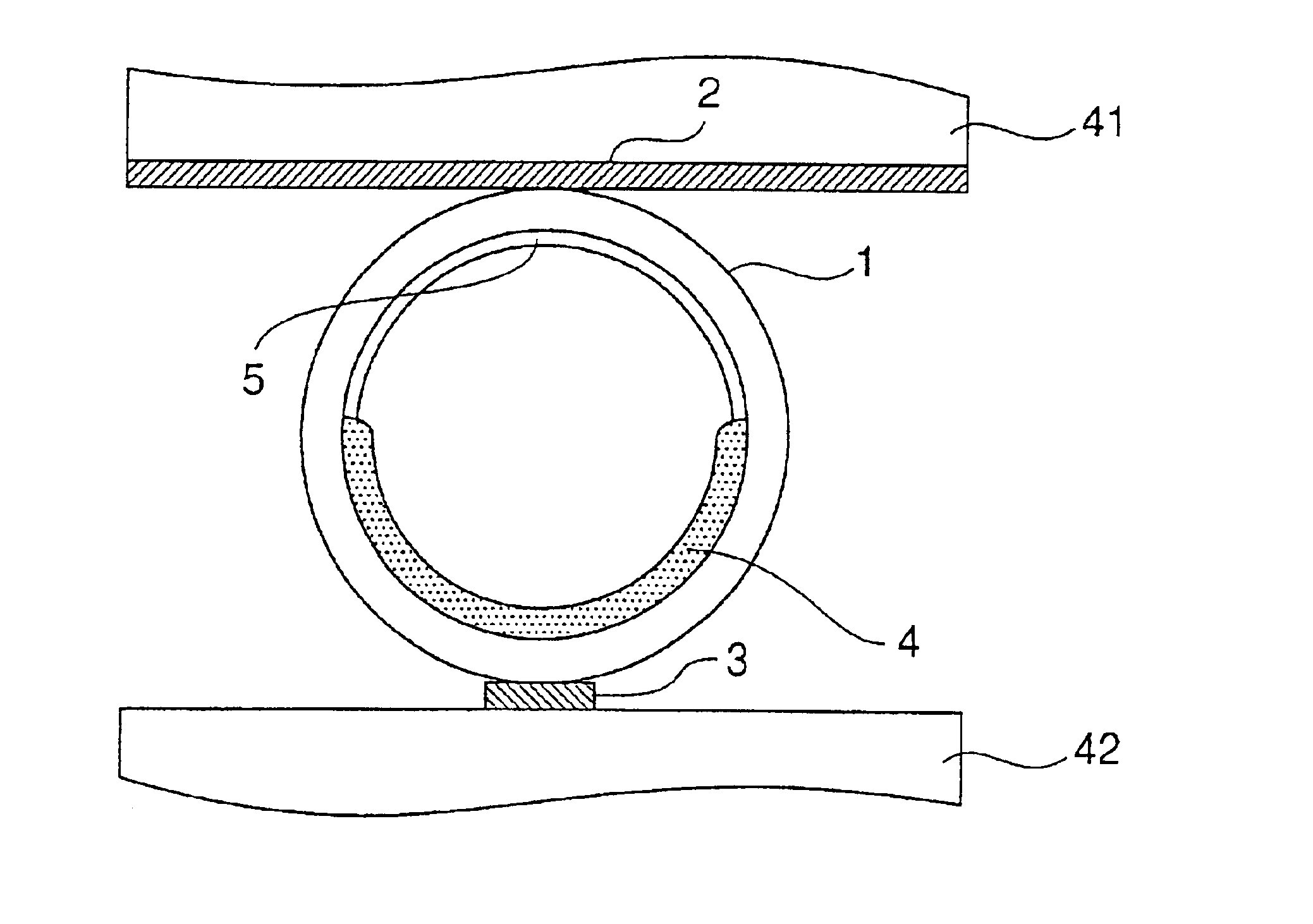 Method of forming phosphor layer of gas discharge tube