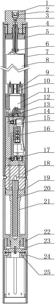 An electro-hydraulic drive setting tool