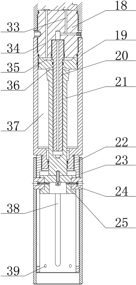 An electro-hydraulic drive setting tool