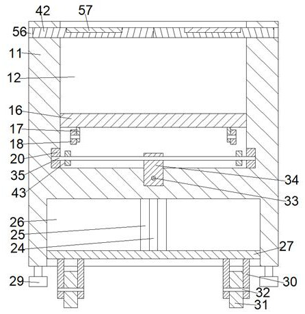 Portable protective box of geographic information data acquisition device