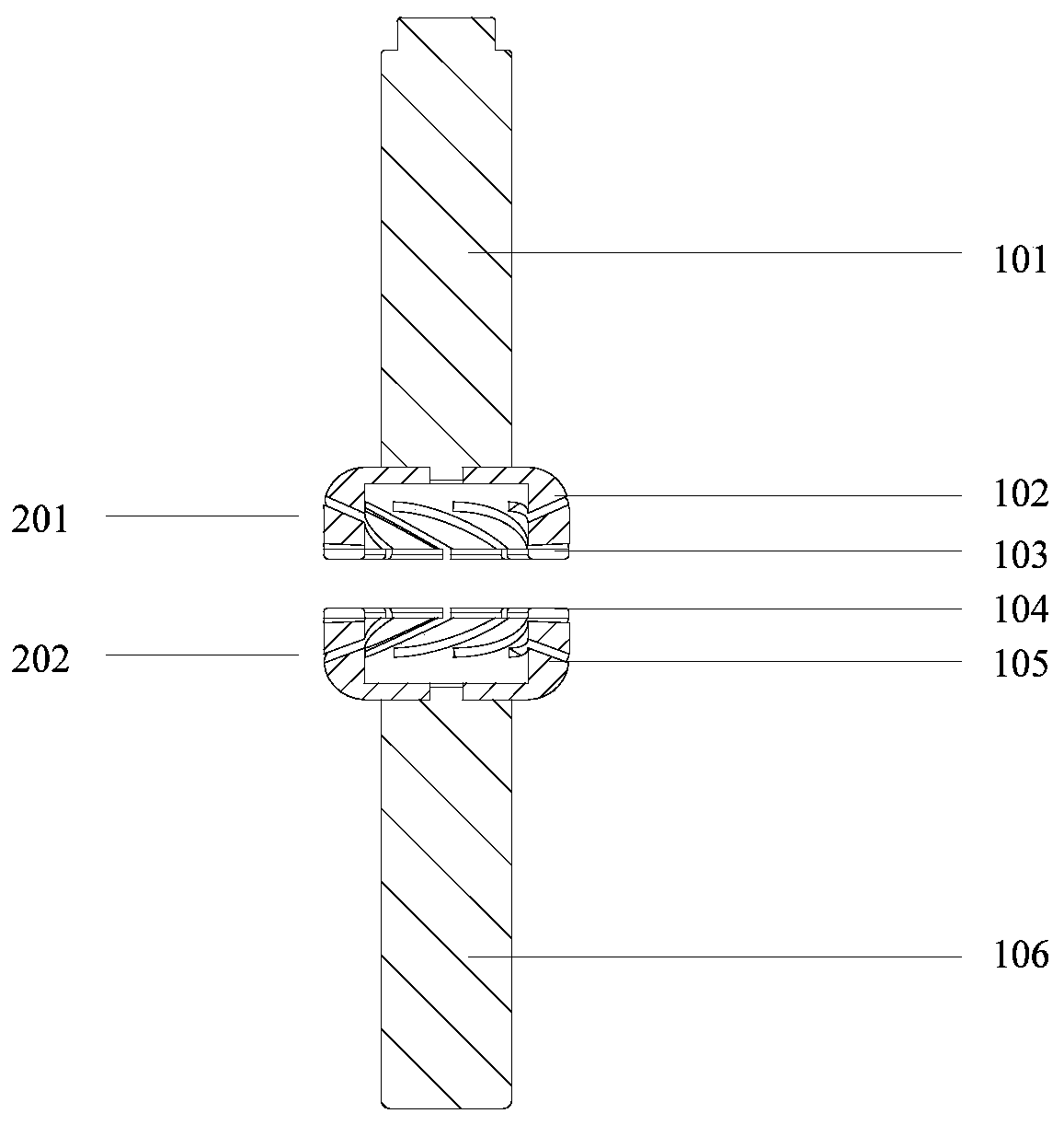 A DC Contact Structure with Strong Transverse Magnetic Field and Its Application DC Vacuum Interrupter