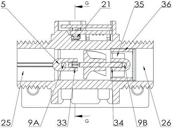 Photoelectric correlation type turbine flow meter