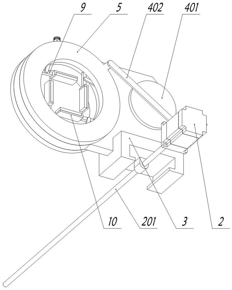 Surface reciprocating type polishing machining device for hydraulic accessory production