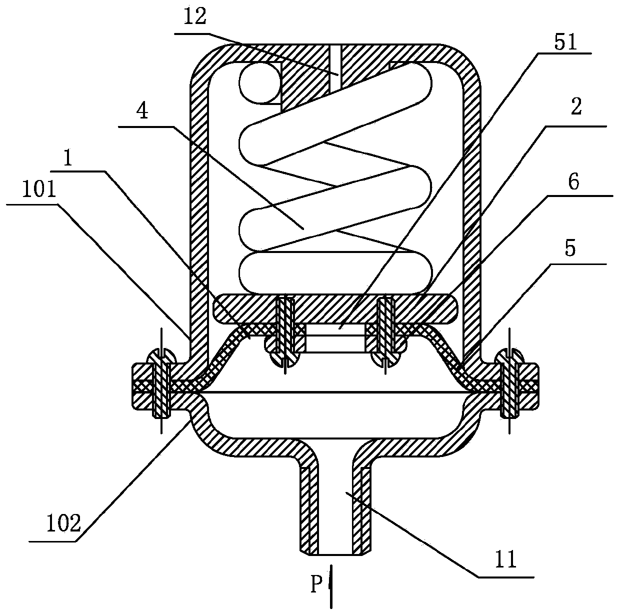 Novel pressure tank