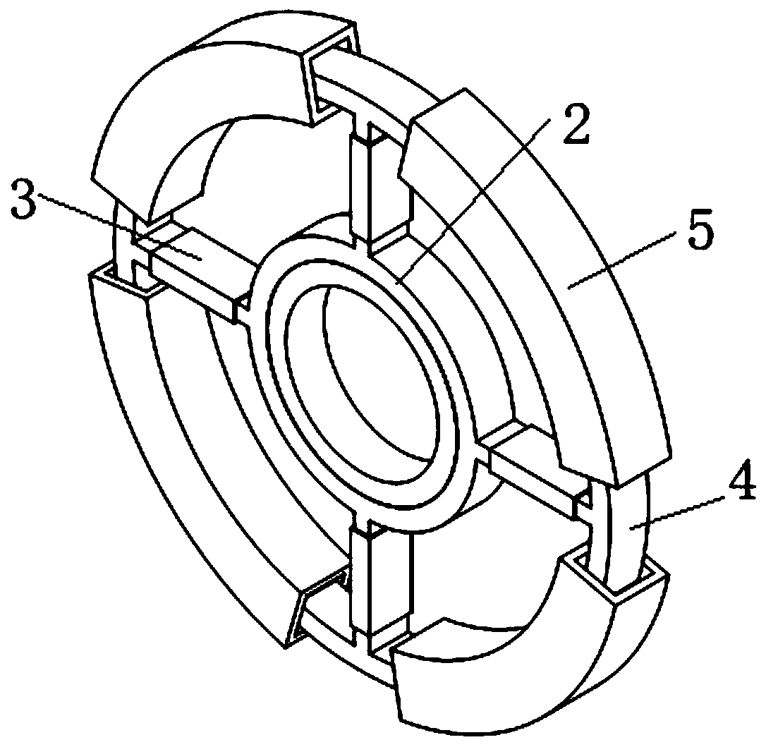 Magneto-rheological elastomer-magnetorheological fluid compound shock absorber for rotational vibration