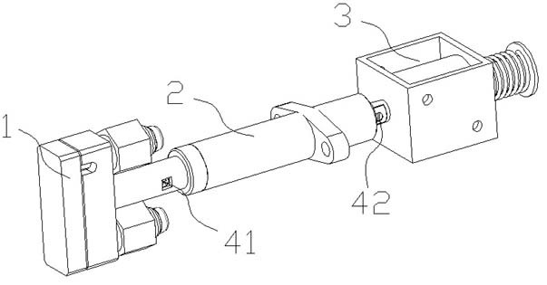 An electromagnetic pressing type automatic throwing and withdrawing pressure plate