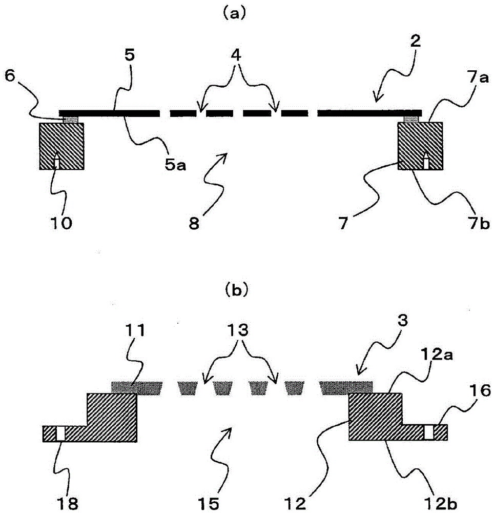 Film-forming mask and touch panel substrate
