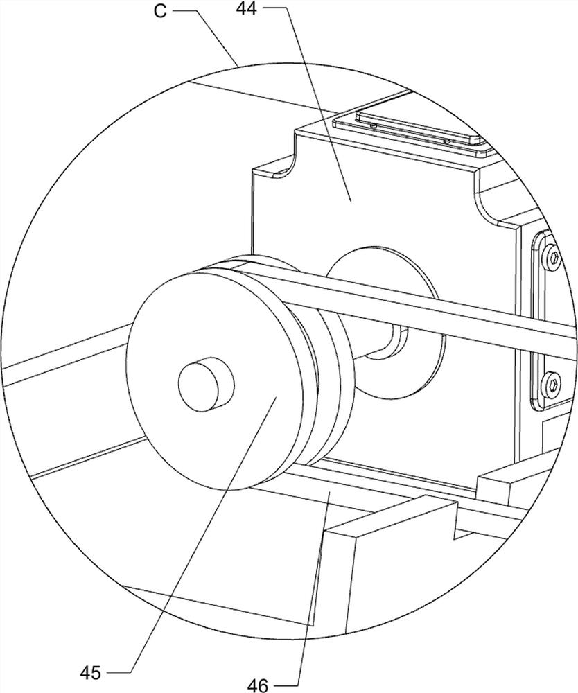 Water injection auxiliary demolding device for plastic product processing and forming