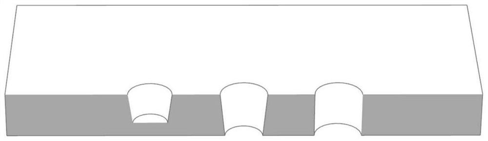 Micropore laser processing method based on scanning path control