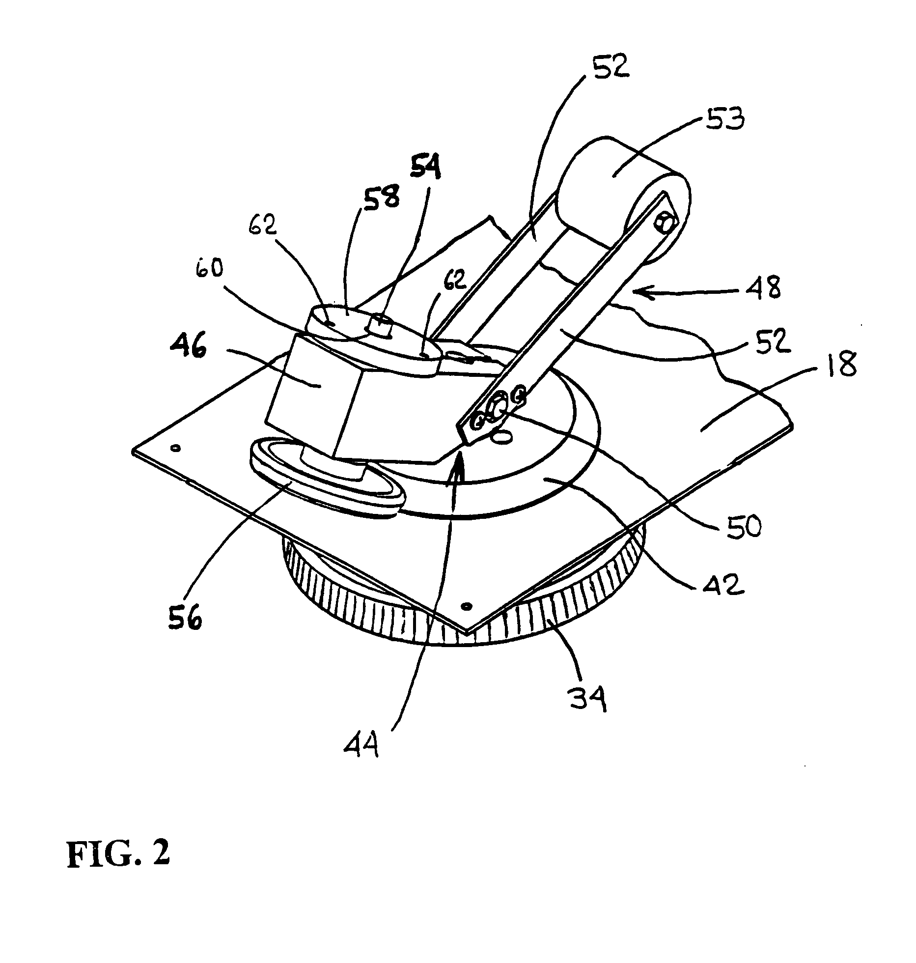 Apparatus and method for mixing a fluid dispersion disposed in a container having either a cylindrical or a square shape