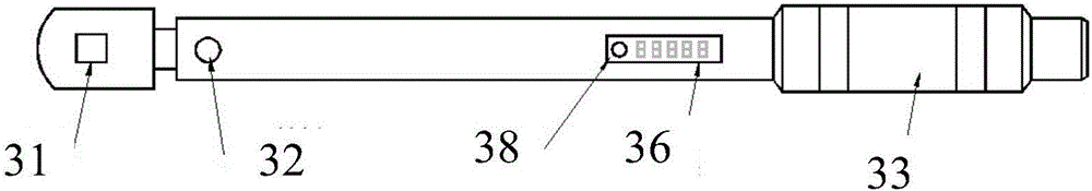 Real-time automatic monitor system for wireless torque wrench