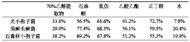 Preparation method and application of hosta plantaginea root animal-origin-fungi-resistant effective parts