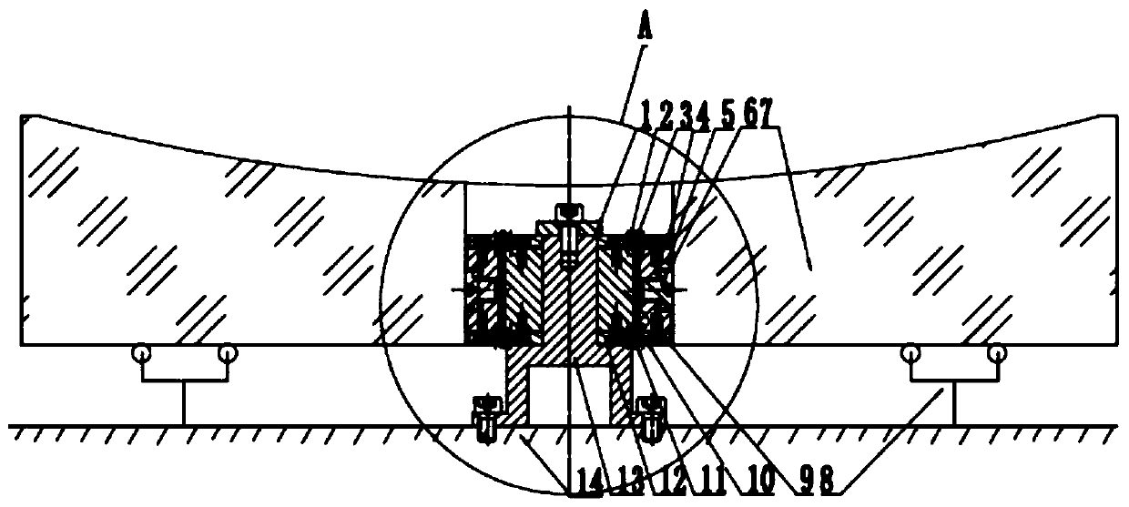 Mandrel Mechanism and Oil Filling Method of Telescope Primary Mirror Based on Static Pressure Principle