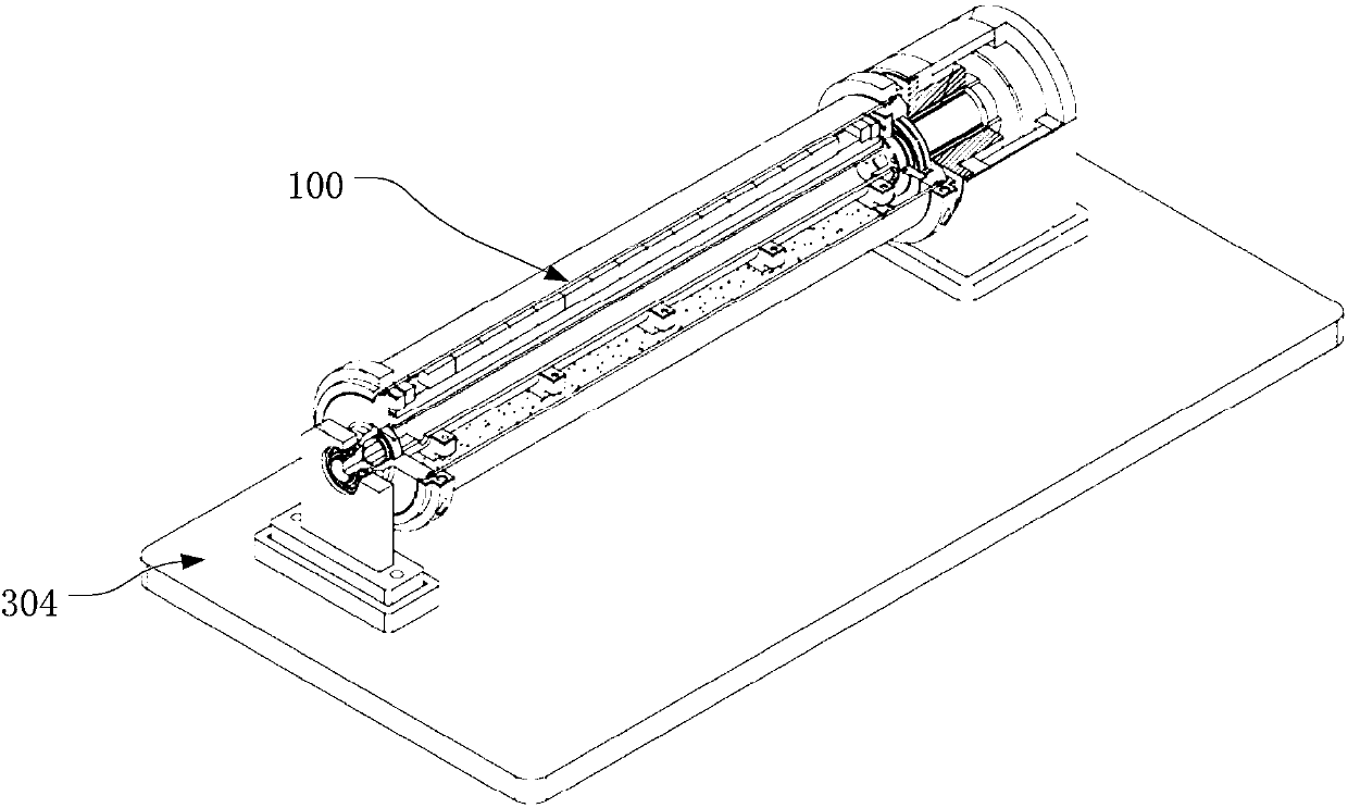 Arc ion plating device