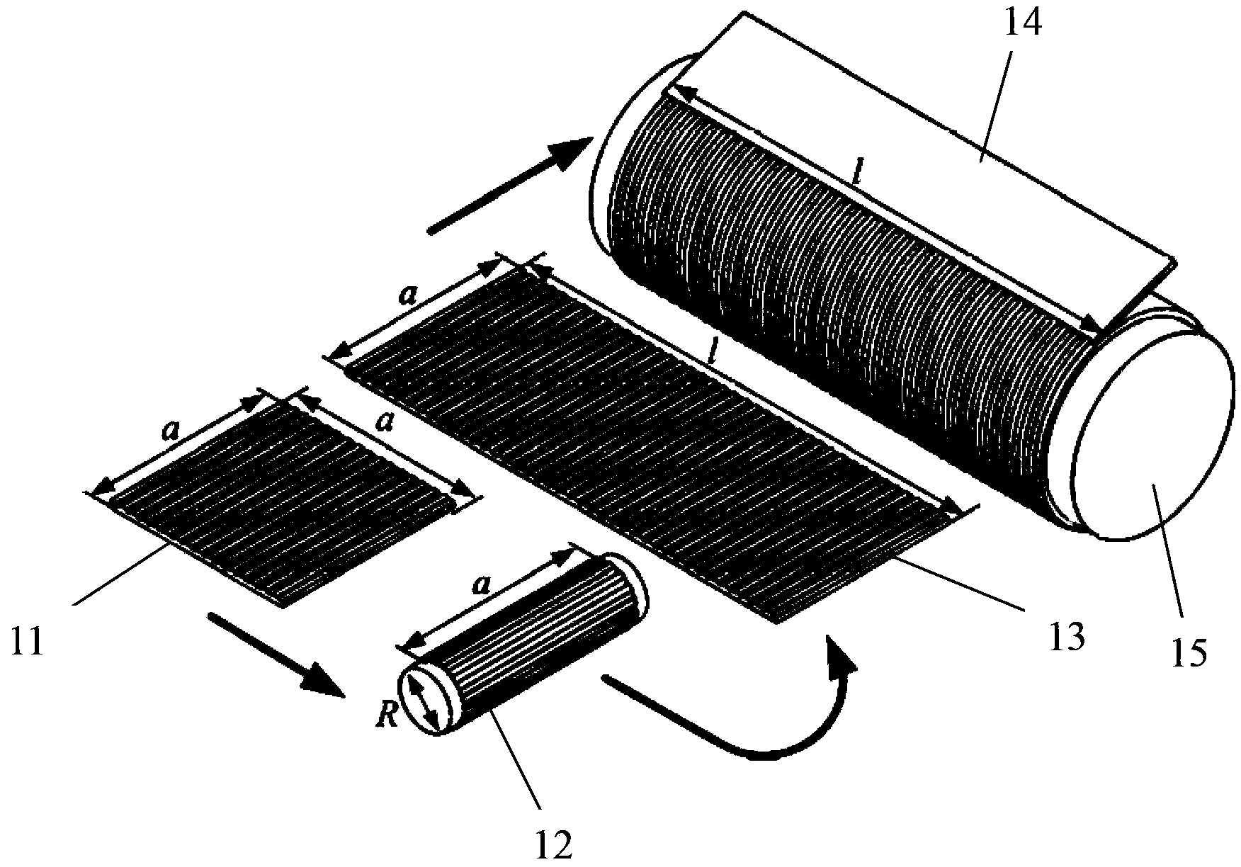 Method for manufacturing rotary drum pressing die based on dynamic nano engraving technology