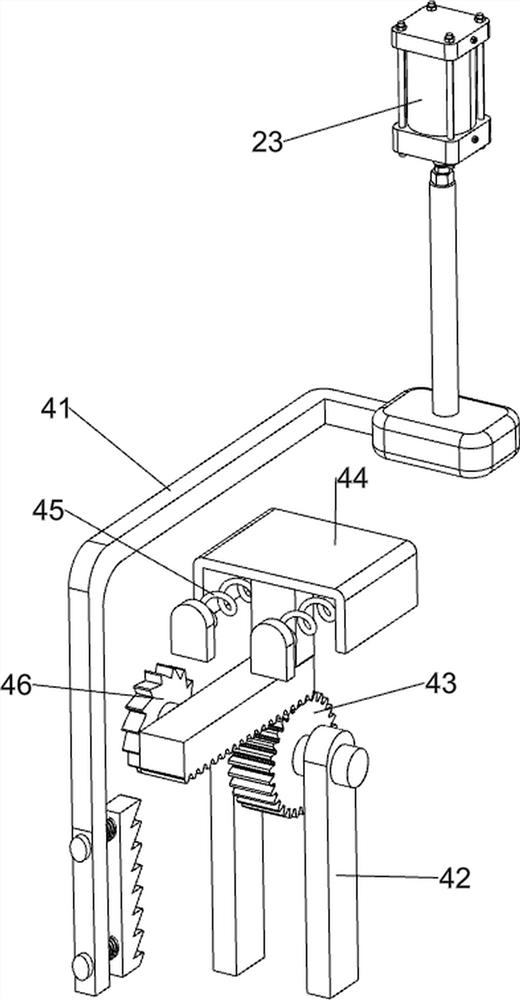 A kind of manufacturing equipment for the bottom support seat of small plastic Christmas tree