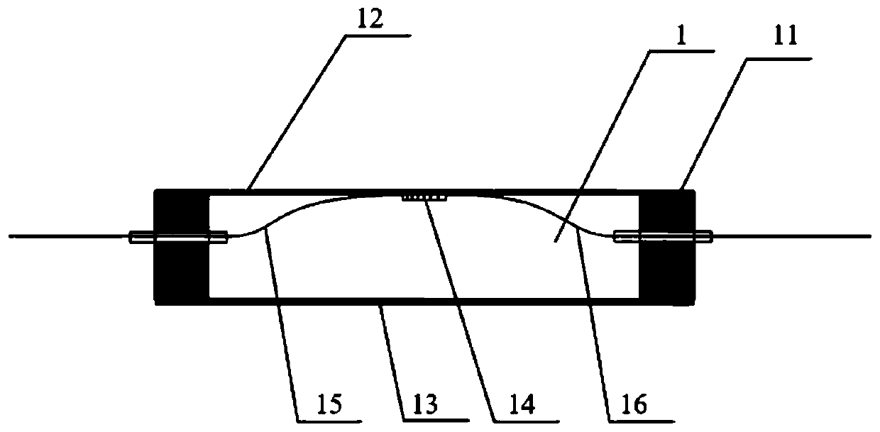 Mechanical characteristic monitoring device for substructure of G-series high-speed train as well as application method and production method thereof