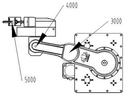 Multi-shaft lifting mechanical arm for extracting and injecting medicine