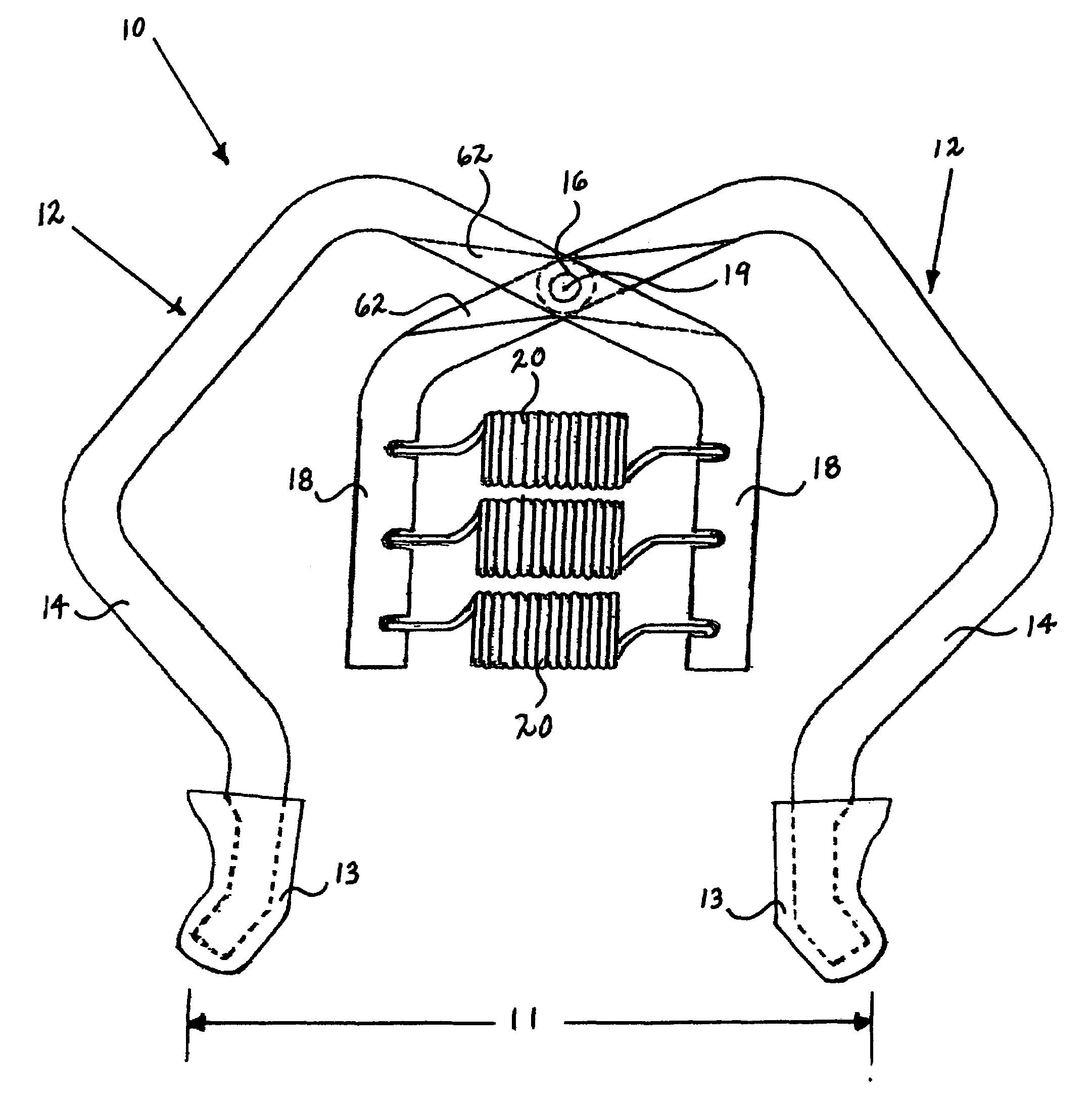 Facial muscles exercising method and apparatus