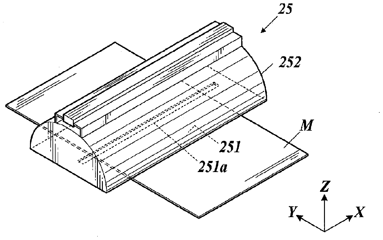 Image reading device and inkjet recording device