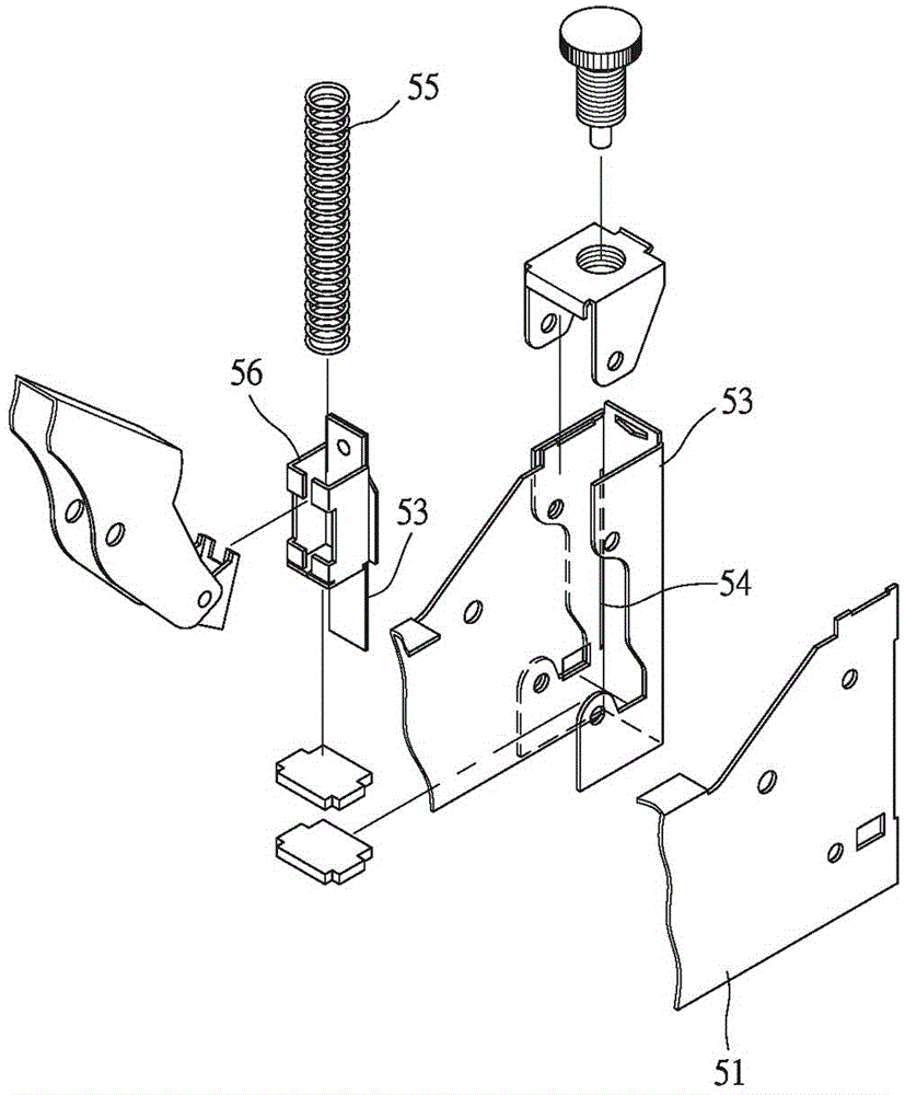 Structure of a stapling device