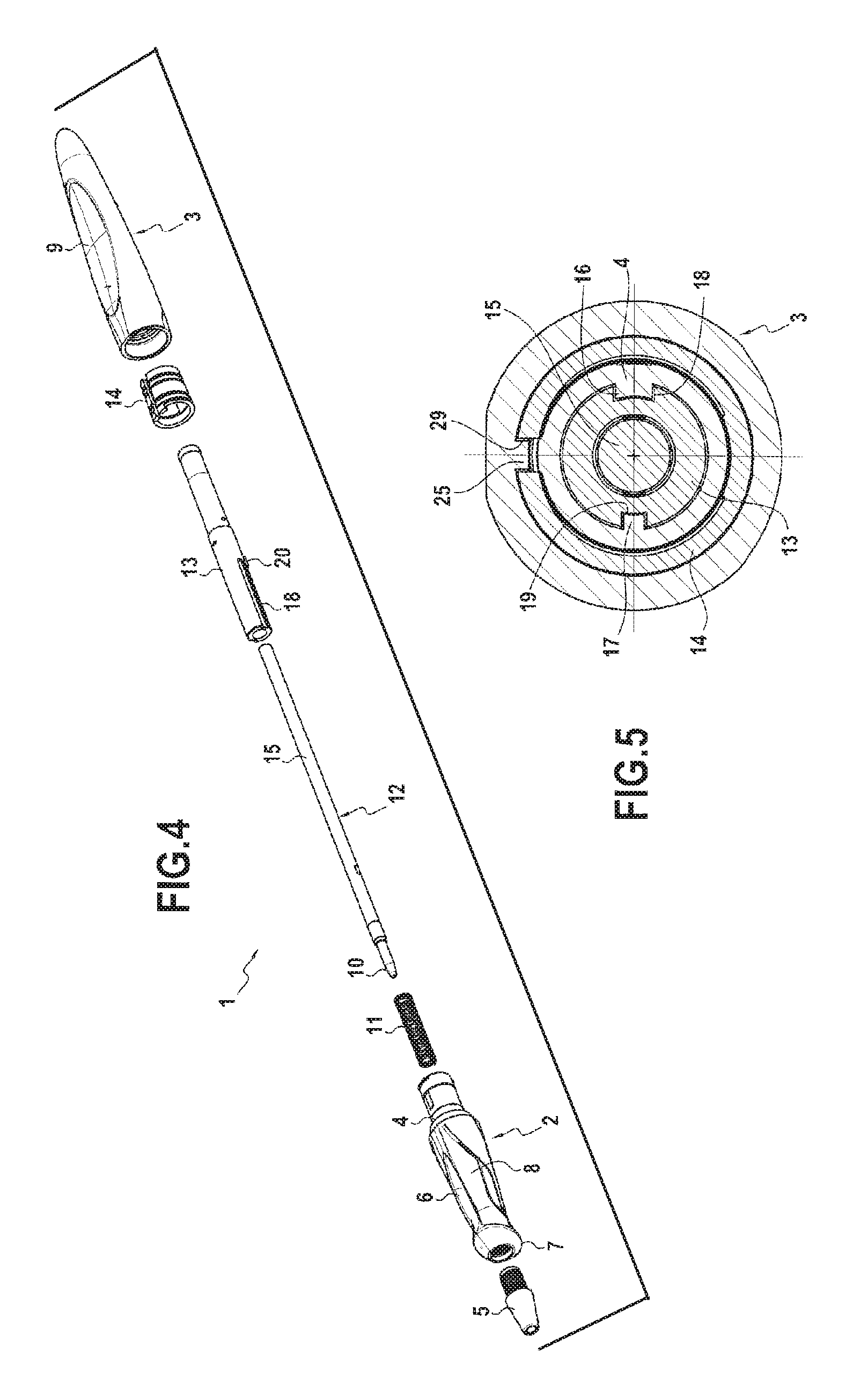 Writing instrument with simplified assembly