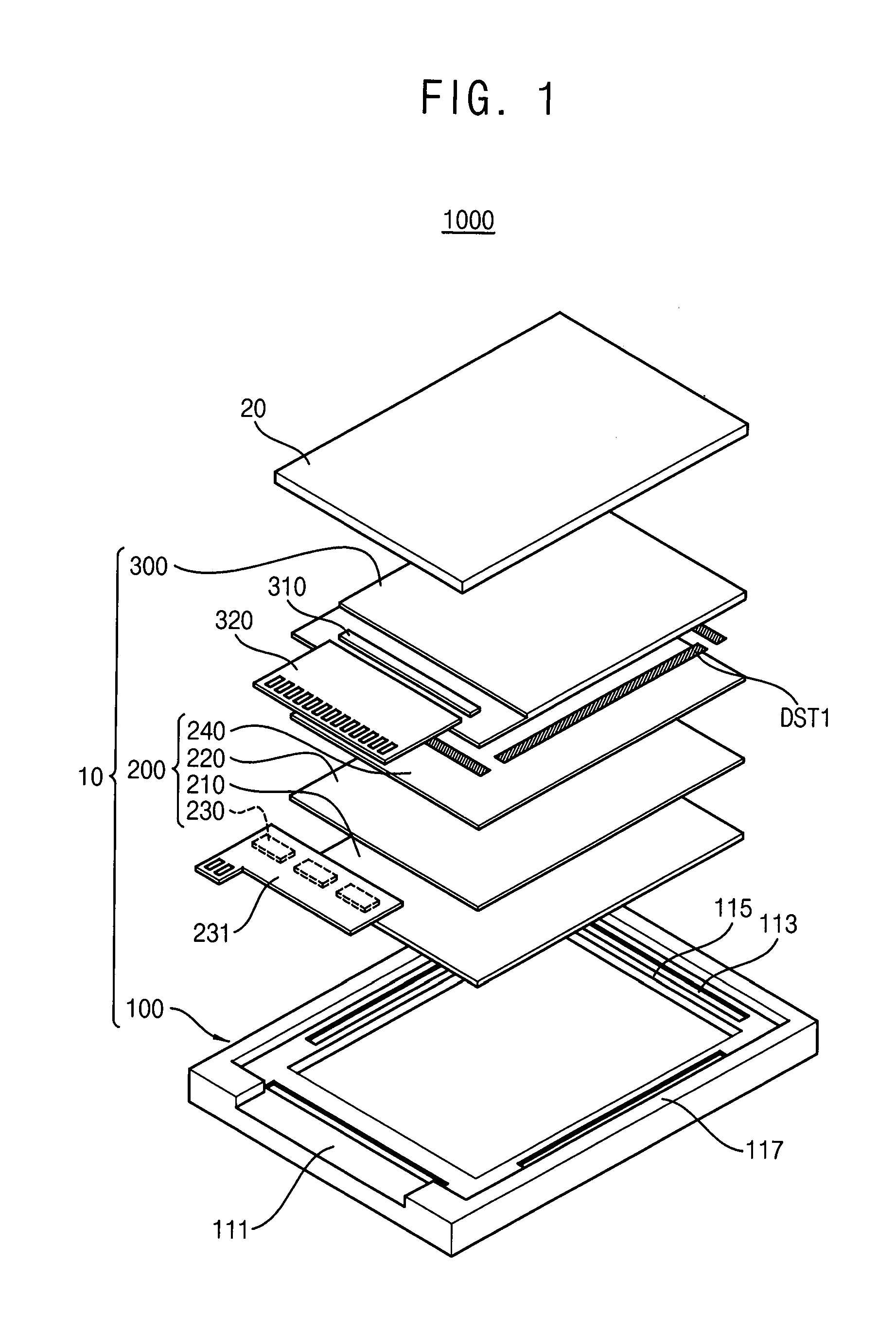 Liquid crystal display apparatus having improved light leakage characteristics