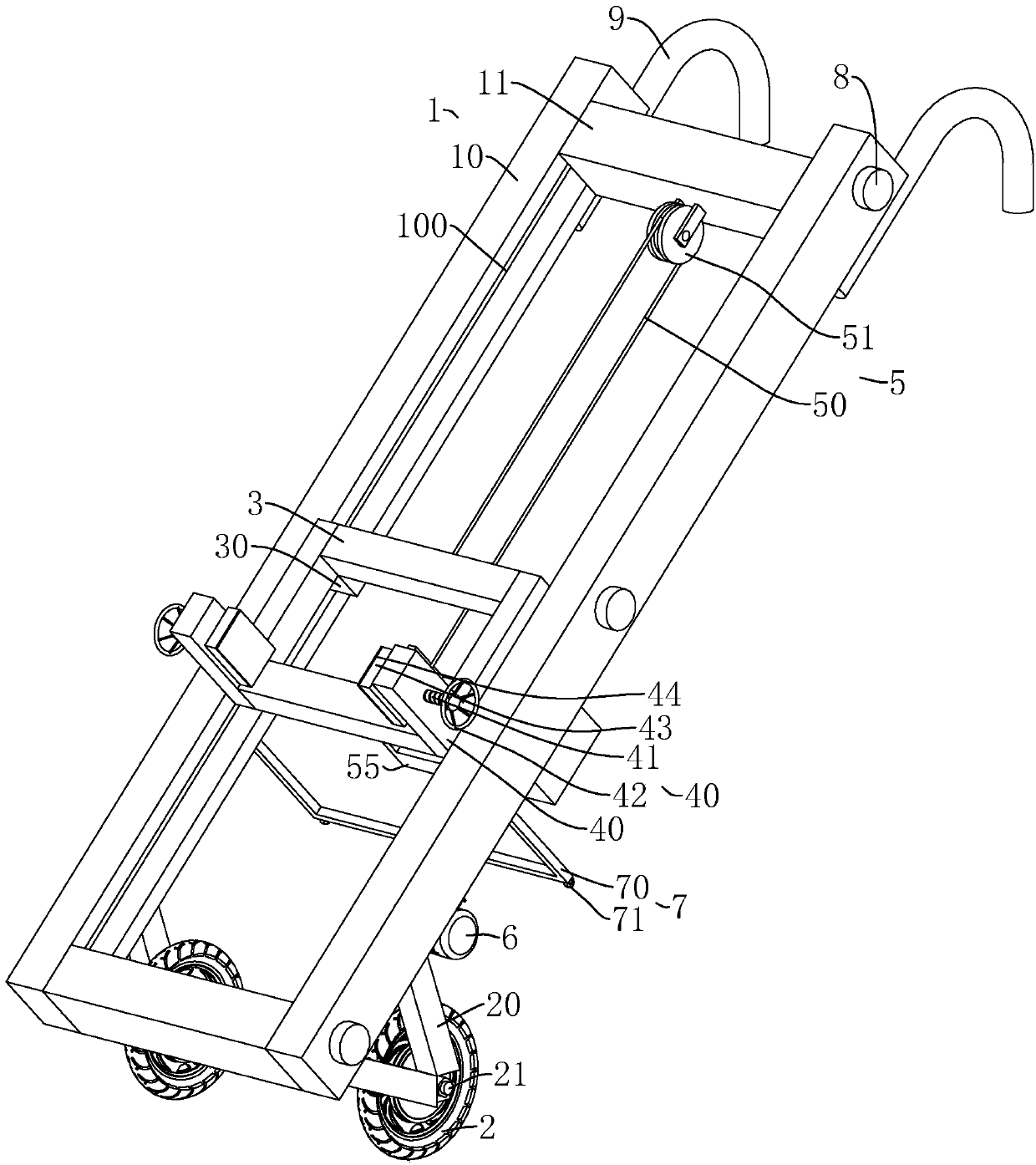 Multifunctional bee-keeping handcart