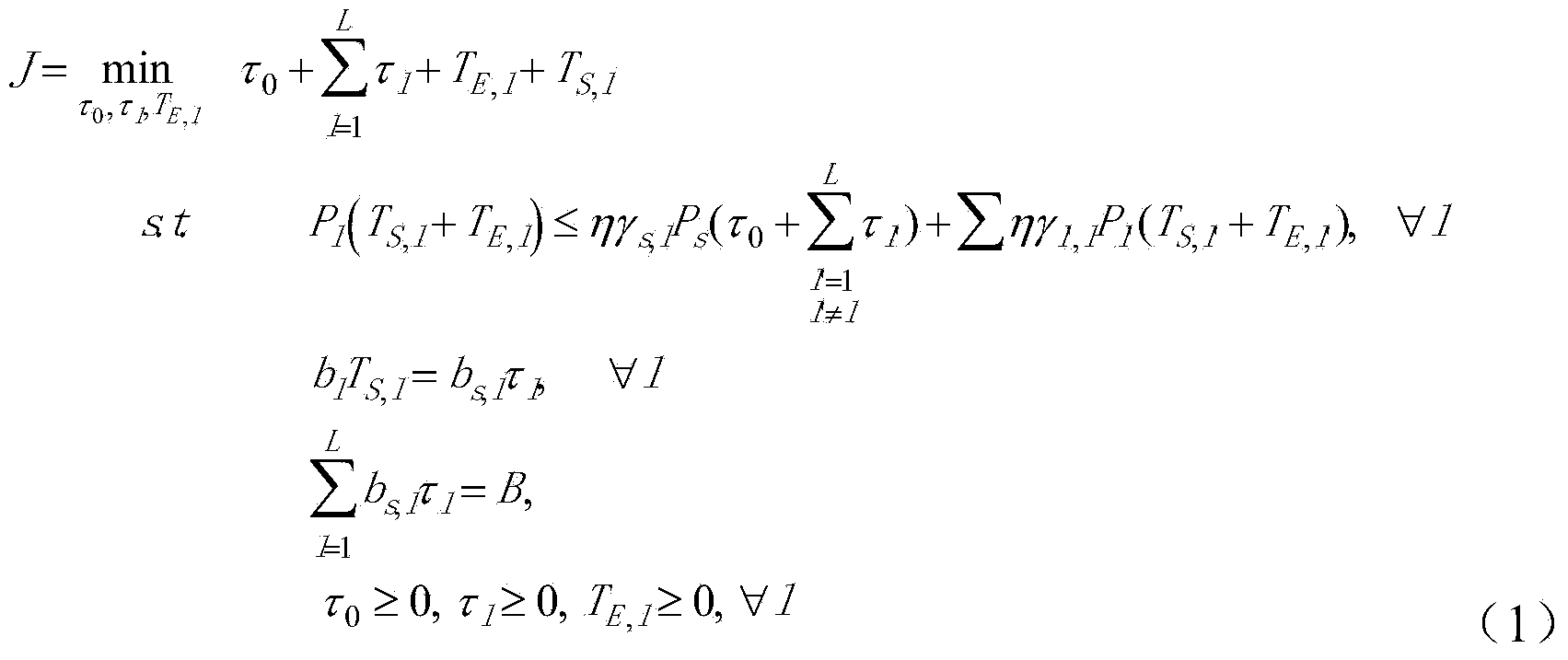 Wireless energy and data combined transmission method