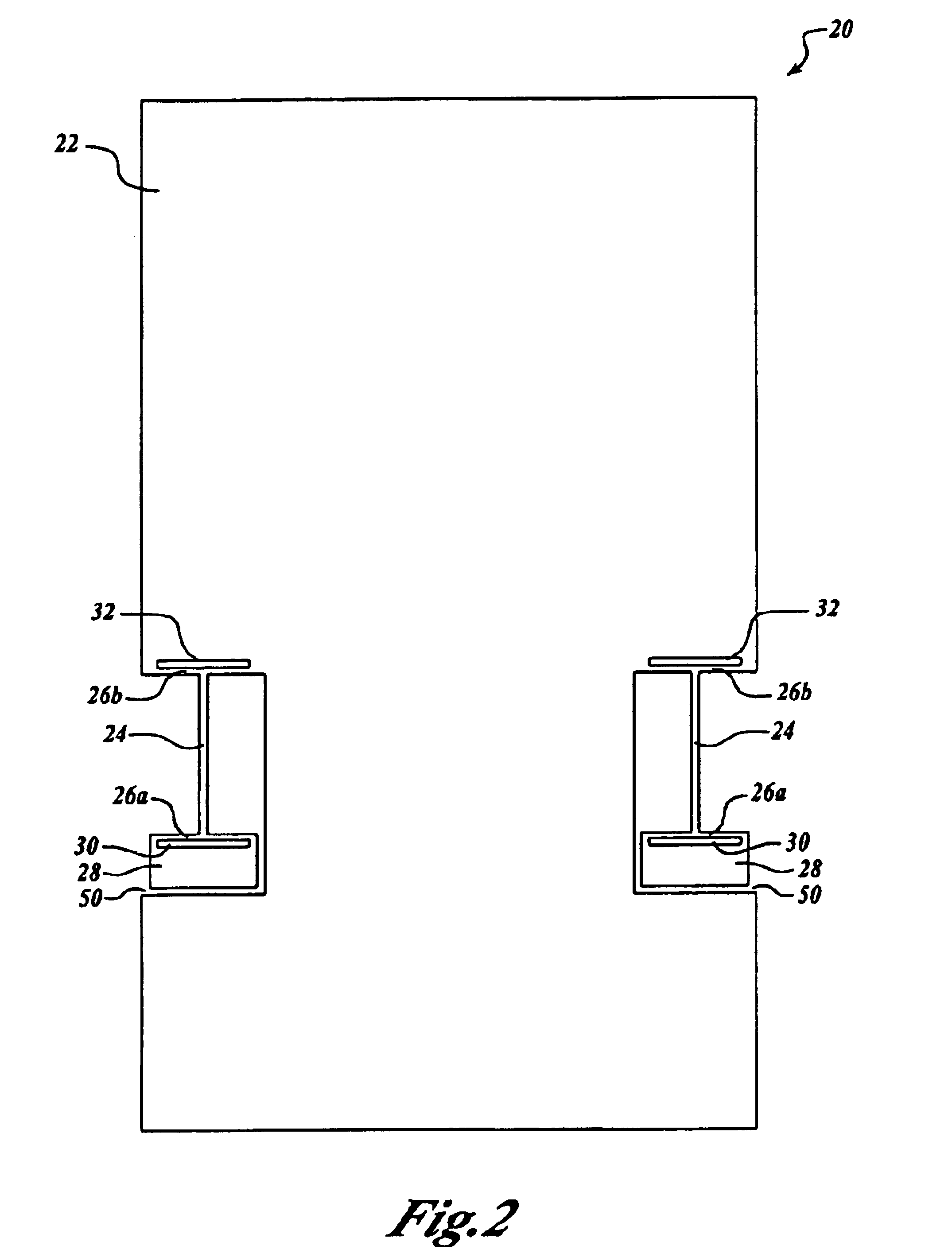 Bending beam accelerometer with differential capacitive pickoff