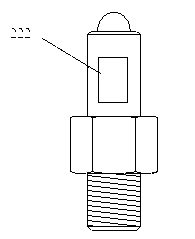 Leveling method of three-point supporting platform