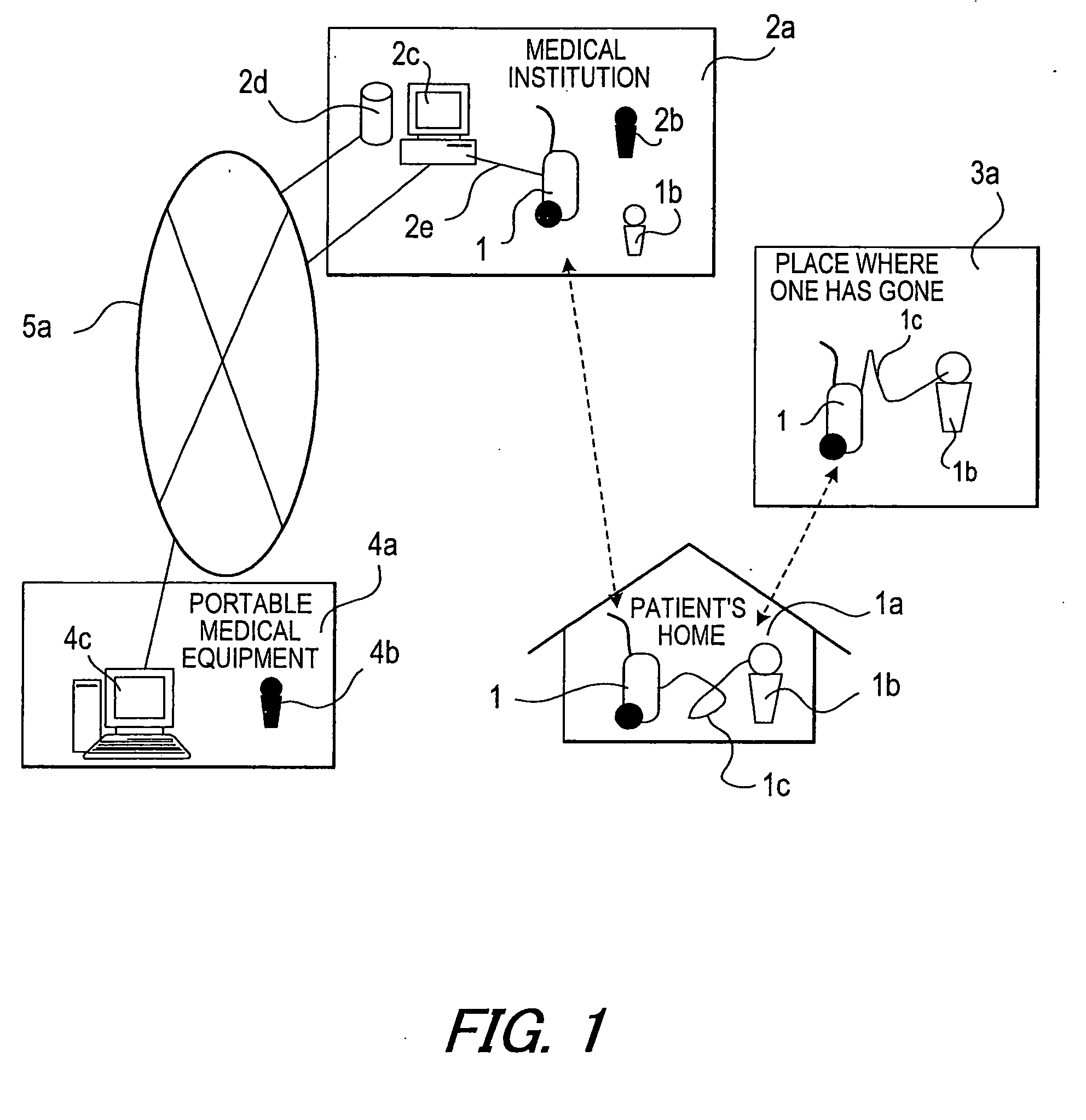 Oxygen concentrating apparatus and execution support method of home oxygen therapy using the same