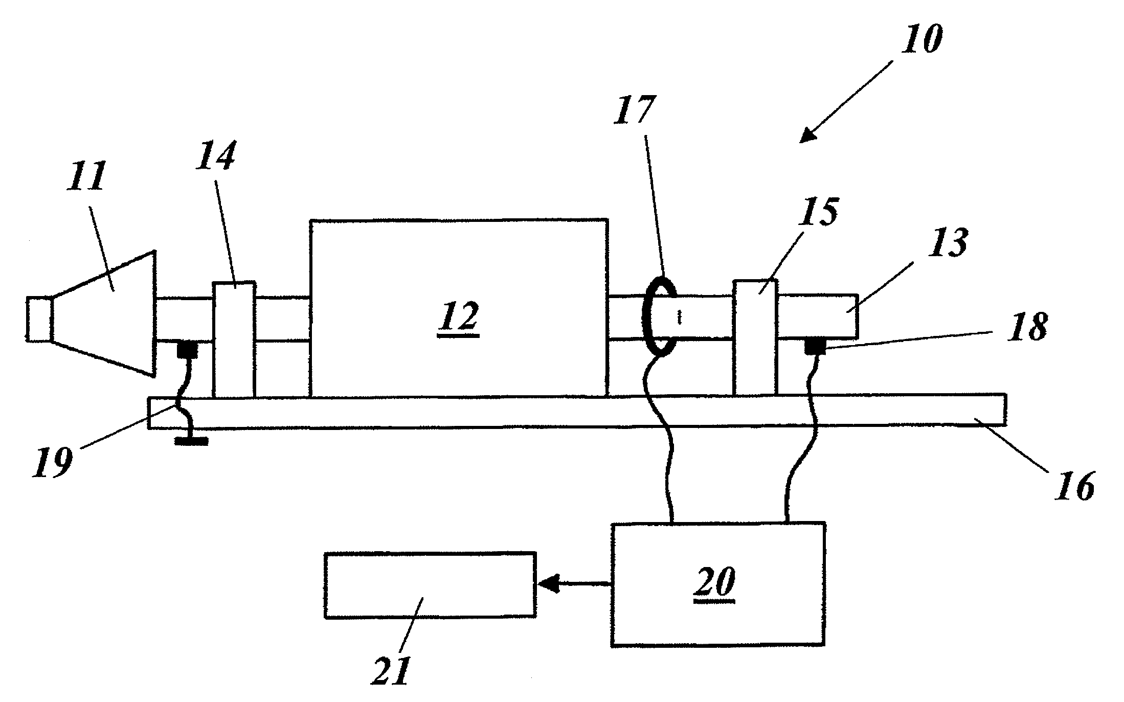 Method for monitoring the shaft current and/or the insulation of the shaft of electric machines and device for performing the method