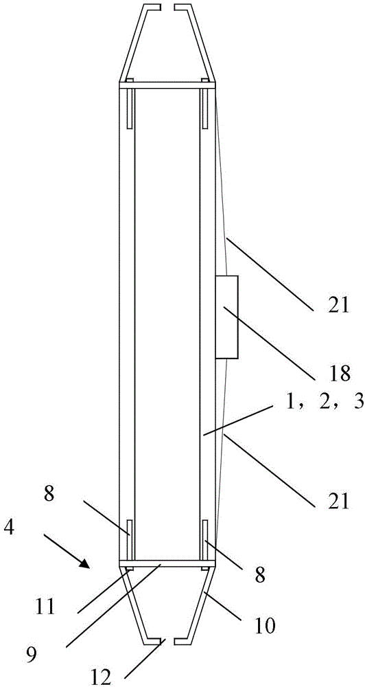 Single and double-layer spherical reticulated shell with piezoelectric ceramic bar structure and bar internal force monitoring device