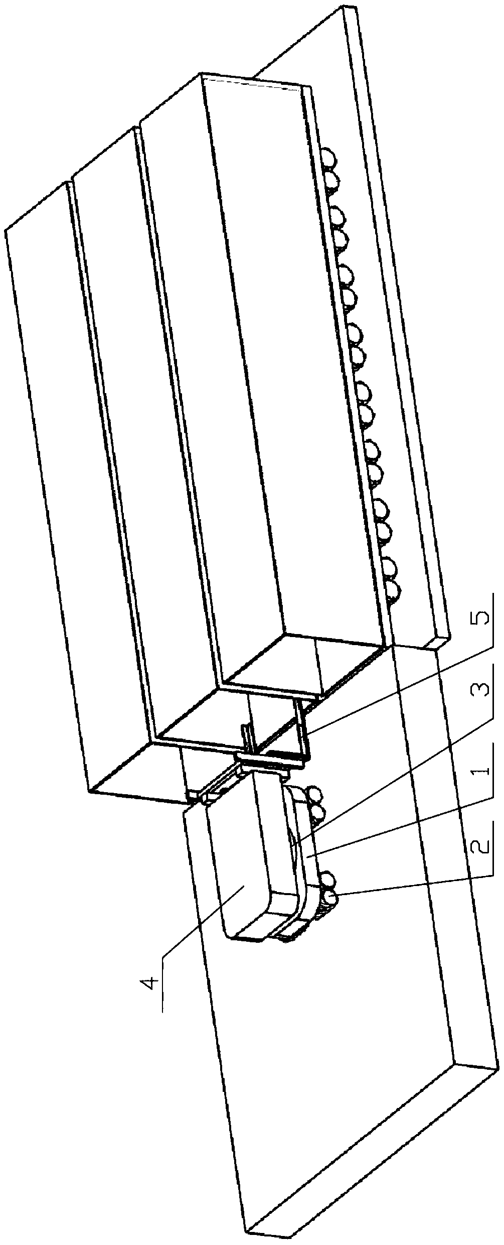 A method of using a logistics code fetching vehicle suitable for freight containers