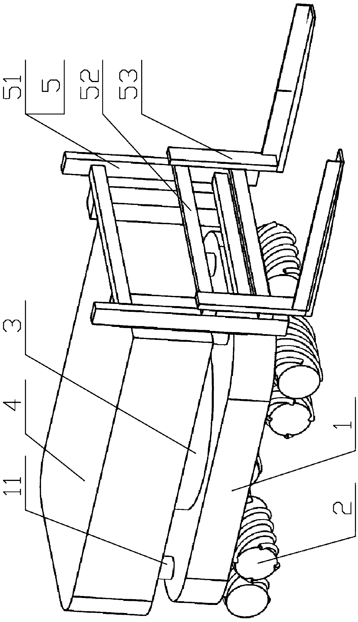 A method of using a logistics code fetching vehicle suitable for freight containers