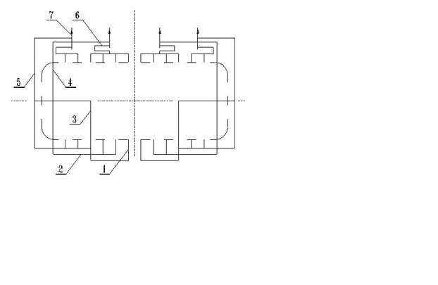 Method for configuring bus bar of aluminum electrolytic bath