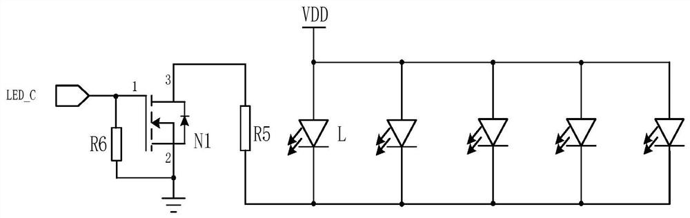 Baby accompanying lamp based on crying detection