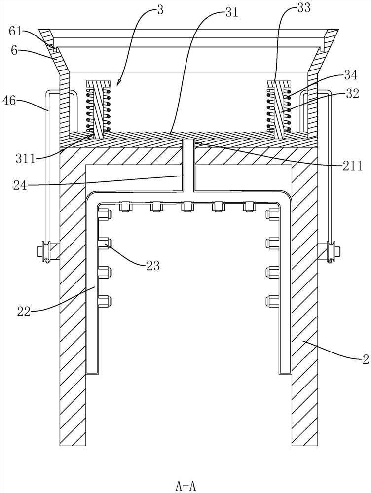 Construction waste recycled aggregate treatment device and treatment process thereof