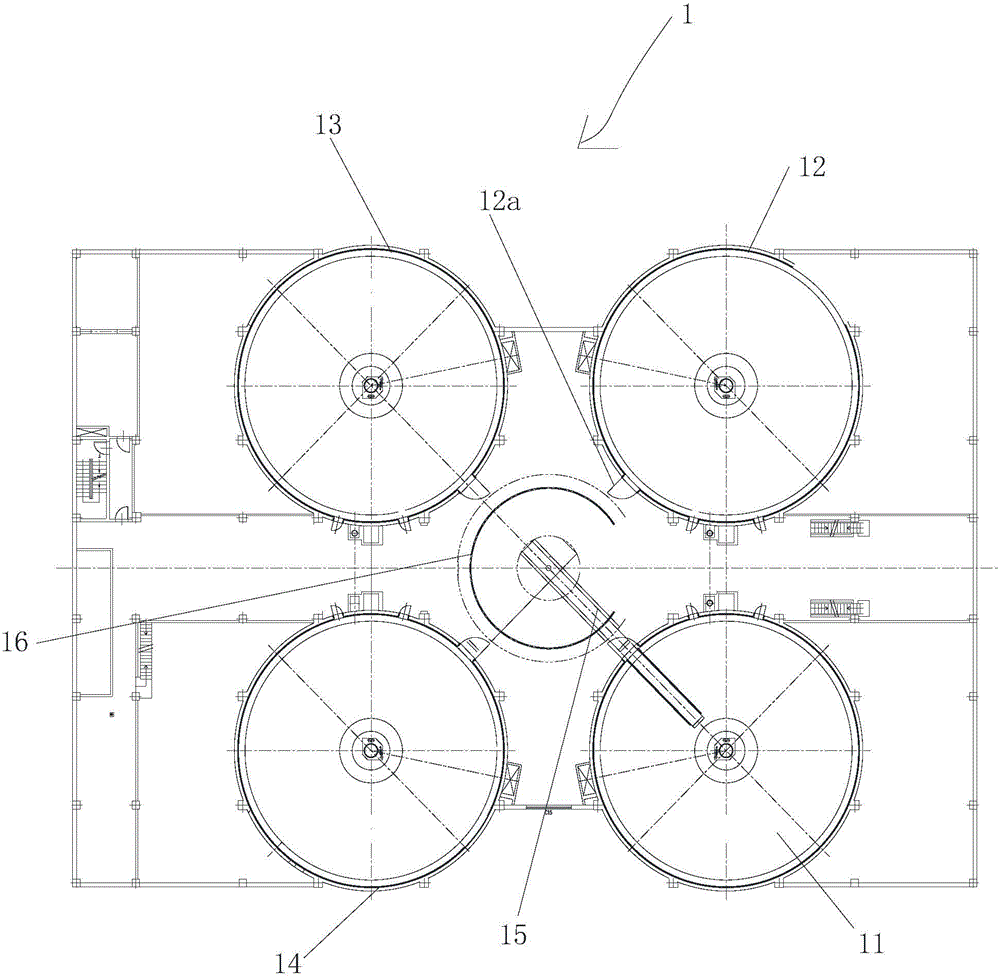 Combined type stereo-disc starter propagation system