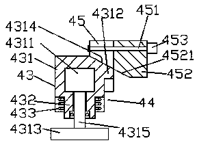 A steel pipe surface polishing device