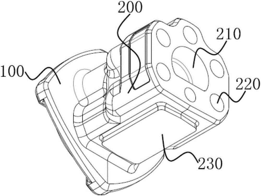 Aluminum cast pump body