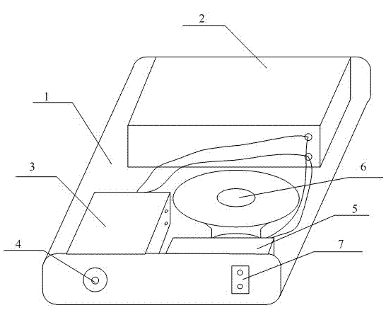 Alternating current and direct current dual-purpose teaching machine