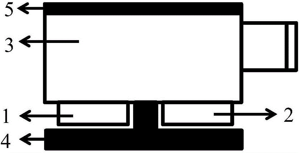 High-efficiency vehicle license plate recognition device capable of self energy supply for parking lot