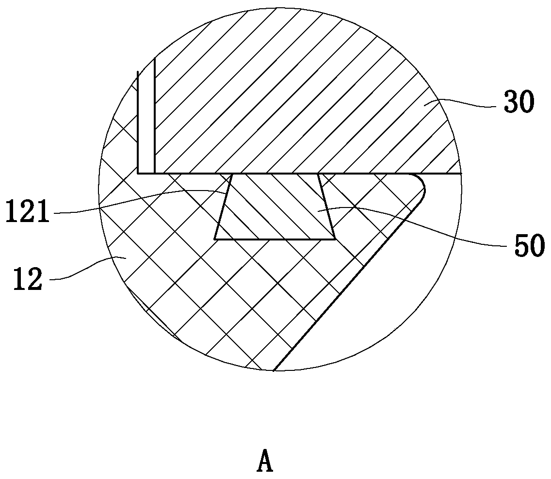Microwave plasma reactor used for manufacturing monocrystal diamond and diffusion device thereof
