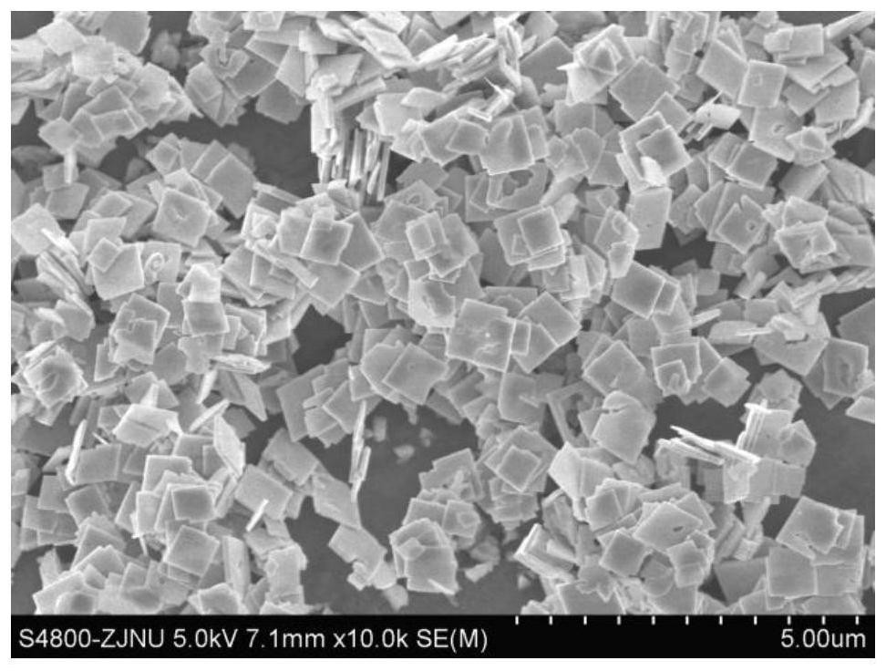 A kind of monodisperse ferrite micro-nano sheet and preparation method thereof
