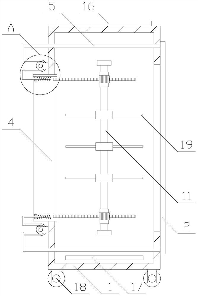 Fabric drying equipment with high safety coefficient