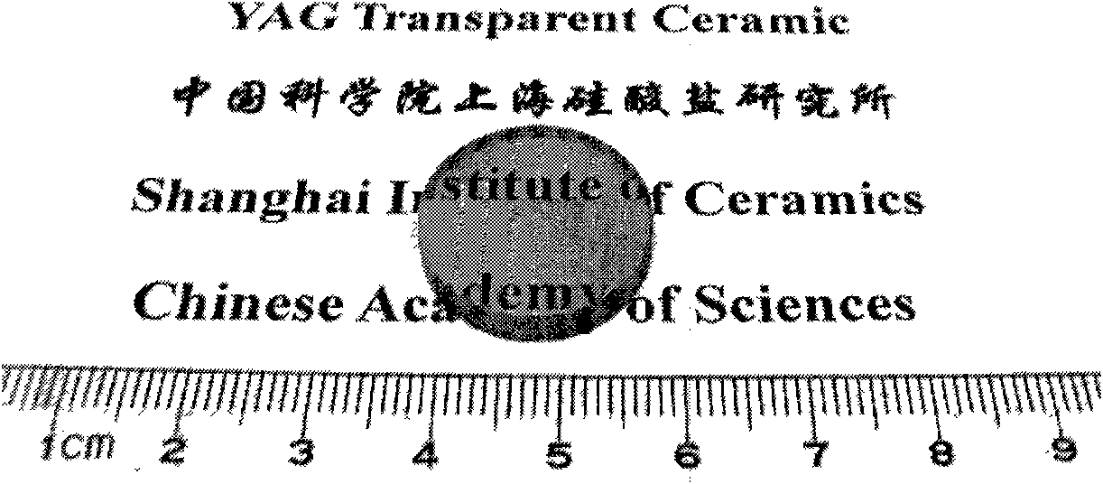 Active ion controlled doping yttrium aluminum garnet base laser transparent ceramic material and preparation method thereof